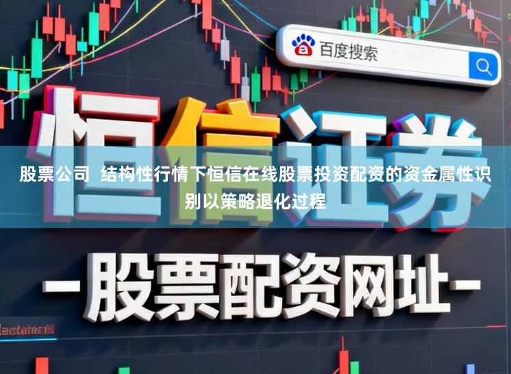 股票公司  结构性行情下恒信在线股票投资配资的资金属性识别以策略退化过程
