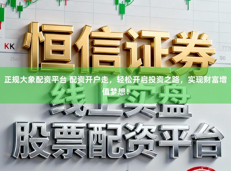 正规大象配资平台 配资开户走,轻松开启投资之路,实现财富增值梦想!