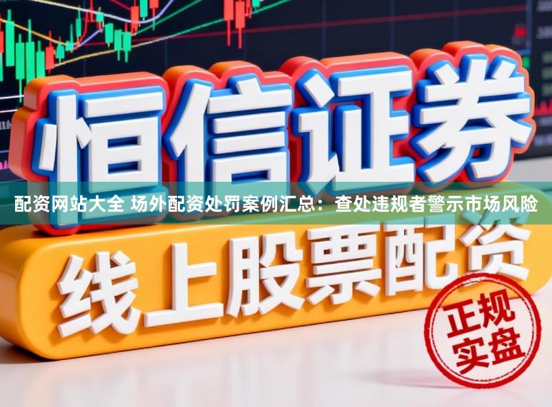 配资网站大全 场外配资处罚案例汇总:查处违规者警示市场风险