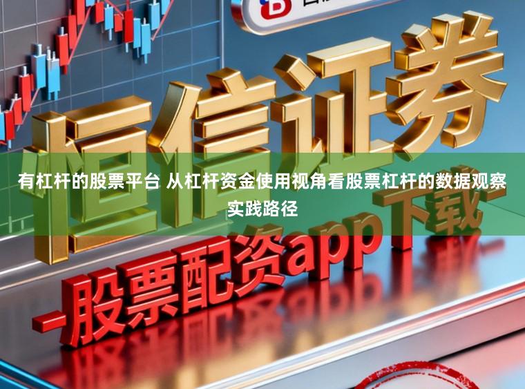 有杠杆的股票平台 从杠杆资金使用视角看股票杠杆的数据观察实践路径